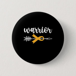 Bewustmaking voor kinderkanker Hoop Sterke Oorlog Ronde Button 5,7 Cm