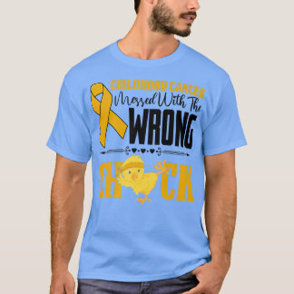 Bewustmaking voor kinderkanker met verkeerde keuze t-shirt