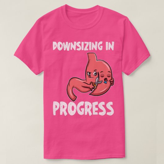 Bewustmakings- Sleeve in maag T-shirt (Design voorkant)