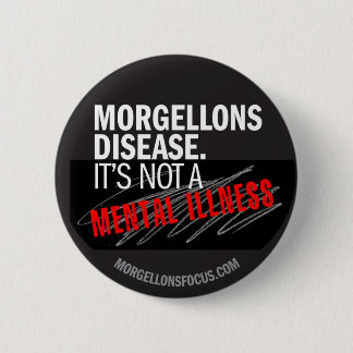 BewustmakingsButton - zwart Ronde Button 5,7 Cm