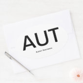 Bewustmakingscampagne voor eurolanden Sticker (Envelop)