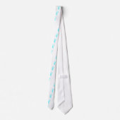 Bewustmakingslint (lichtblauw) stropdas (Achterkant)