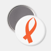 Bewustmakingslint (Oranje) Magneet (Voorkant / Achterkant)
