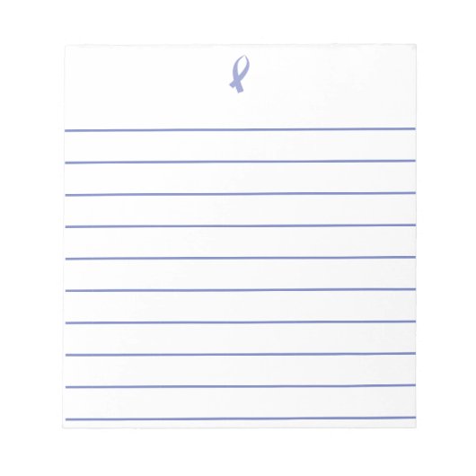 Bewustmakingslint (Periwinkle) Notitieblok (Voorkant)