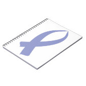 Bewustmakingslint (Periwinkle) Notitieboek (Linkerzijde)