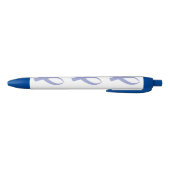Bewustmakingslint (Periwinkle) Zwarte Inkt Pen (Bodem)