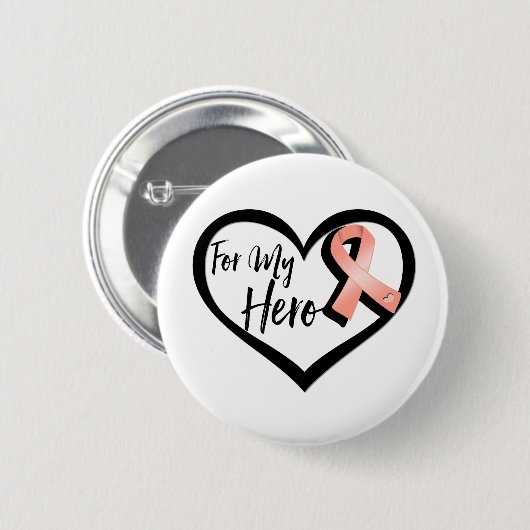 Bewustmakingslint voor mijn helling ronde button 5,7 cm (Voorkant /achterkant)