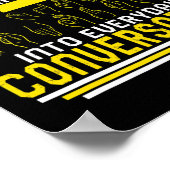 Bewustmakingsmaand ASL Willekeurig Insert Liefde D Poster (Hoek)