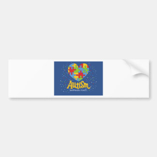 bewustmakingsmaand autisme bumpersticker
