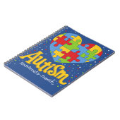 bewustmakingsmaand autisme notitieboek (Linkerzijde)