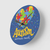 bewustmakingsmaand autisme ronde klok (Hoek)