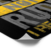 Bewustmakingsmaand gewoon doof niet onbeleefd ASL  Poster (Hoek)