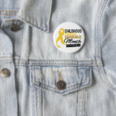 Bewustmakingsmaand kinderkanker v8 ronde button 5,7 cm (In situ)