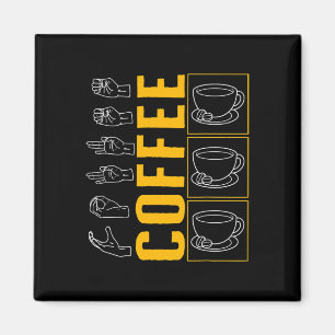Bewustmakingsmaand Koffie Vraag Liefhebber Trendy  Magneet