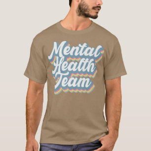 Bewustmakingsmaand van het mentaal gezondheidsteam t-shirt