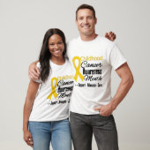 Bewustmakingsmaand voor kinderkanker Gold Ribbon T-shirt (Unisex)