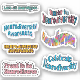 Bewustmakingspakket voor neurodiversiteit sticker