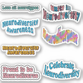 Bewustmakingspakket voor neurodiversiteit sticker