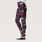 Bewustmakingswoorden...Borstkanker Leggings (Links)
