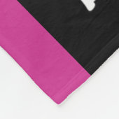 Bewustmakingswoorden... borstkanker vlooienbak fleece deken (Hoek)