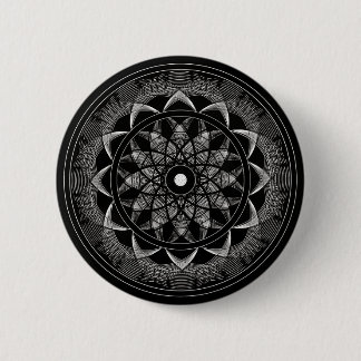 Bewustwording - Geometry Mandala Ronde Button 5,7 Cm