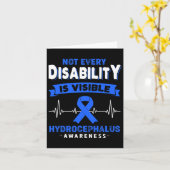 Bewustwording Niet elke handicap is zichtbaar Kaart (Gele Bloem)