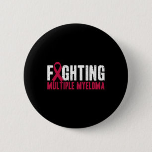 Bewustwording Tegen Multipel Myeloom Steun Ronde Button 5,7 Cm