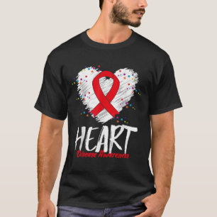 Bewustwording van hartziekten _2 t-shirt