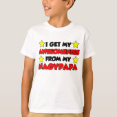 Bewustwording van Nagypapa (Hongaarse grootvader) T-shirt (Voorkant)