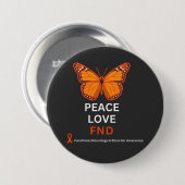 Bewustzijn bij functionele neurologische stoornis ronde button 7,6 cm (Voorkant /achterkant)