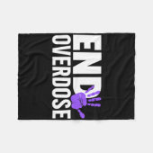 Bewustzijn bij overdosering - Bewustzijn bij overd Fleece Deken (Voorkant (Horizontaal))