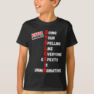 Bewustzijn doet je spelling zoals iedereen verwach t-shirt