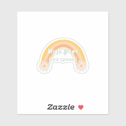 Bewustzijn en ondersteuning bij chronische Sticker (Vel)