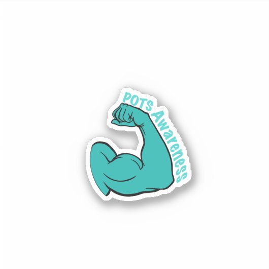 Bewustzijn en ondersteuning bij chronische Sticker (Voorkant)