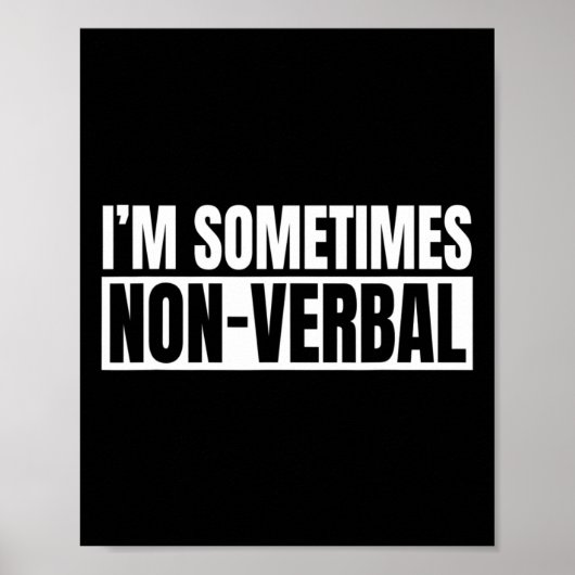 Bewustzijn Gehoorapparaat Implantaat ASL Non-verba Poster (Voorkant)