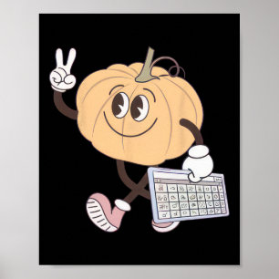 Bewustzijn Herfst Pompoen AAC Apparaat Autisme Spe Poster