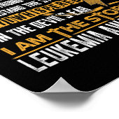 Bewustzijn Ik ben het Storm Duivel Poster (Hoek)