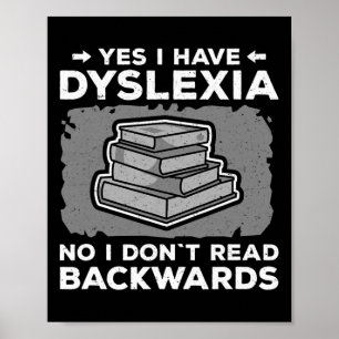 Bewustzijn Leerstoornis Dyslectisch lezen Poster
