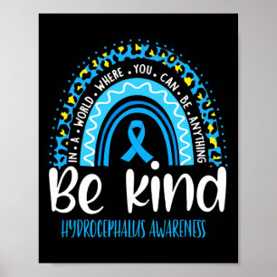 Bewustzijn Leopard Rainbow Kies vriendelijkheid Poster