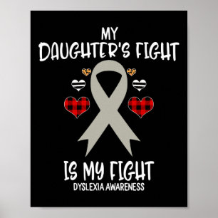 Bewustzijn Mijn Dochters Strijd Is Mijn Strijd Mam Poster
