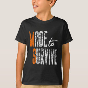 Bewustzijn - Multiple Sclerosis Warrior T-shirt