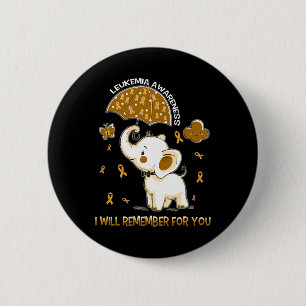 Bewustzijn olifant ronde button 5,7 cm