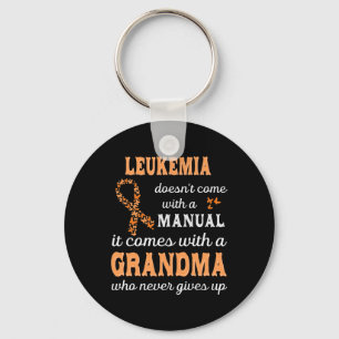 Bewustzijn Oma Support Leukemie Warrior Sleutelhanger