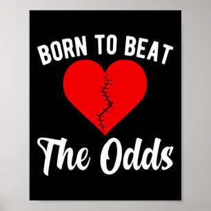 Bewustzijn op congenitale hartaandoeningen poster