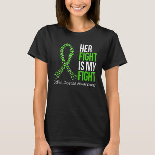 Bewustzijn over coeliakie Haar strijd is mijn stri T-shirt