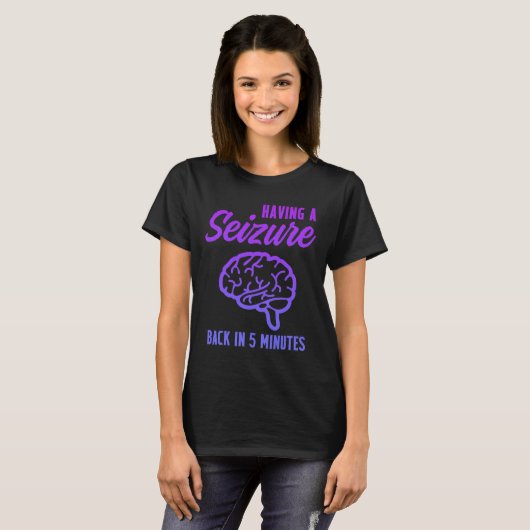 Bewustzijn over epilepsie Epileptische aanval T-shirt (Voorkant volledig)