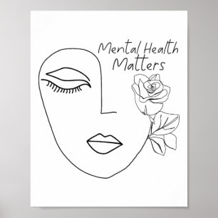 Bewustzijn over gezondheidsproblemen voor vrouwen poster