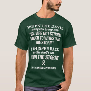Bewustzijn over longkanker Ik ben het Storm in dez T-shirt