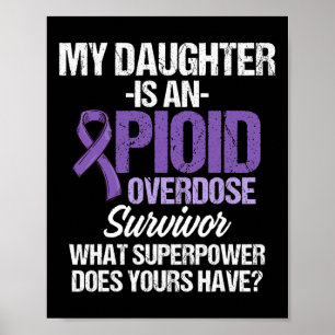 Bewustzijn overdosis Overlevende strijder 35 Poster