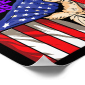 Bewustzijn Overlevende Trotse Strijder 3 Poster (Hoek)